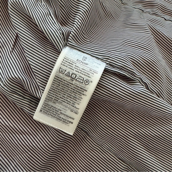 Banana Republic Pop Color Trench Coat Red size XS - Picture 13 of 13